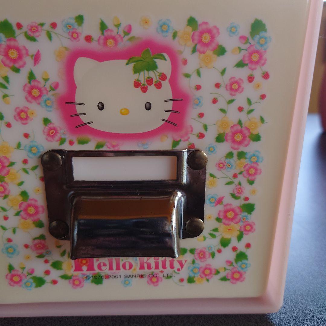 Hello Kitty 花柄収納ボックス2001年人気柄