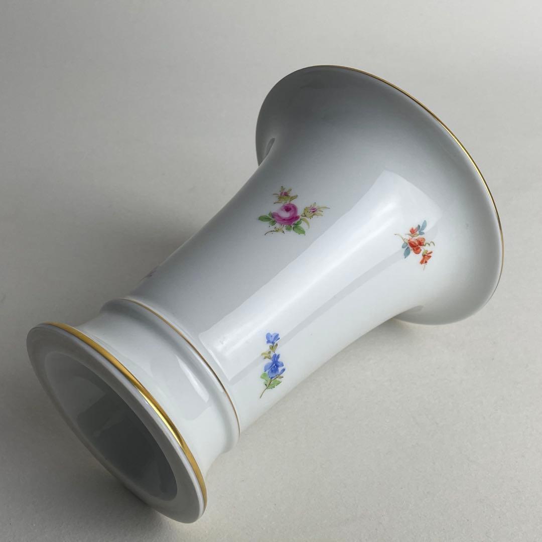 Meissen マイセン 散らし小花 花紋 花瓶