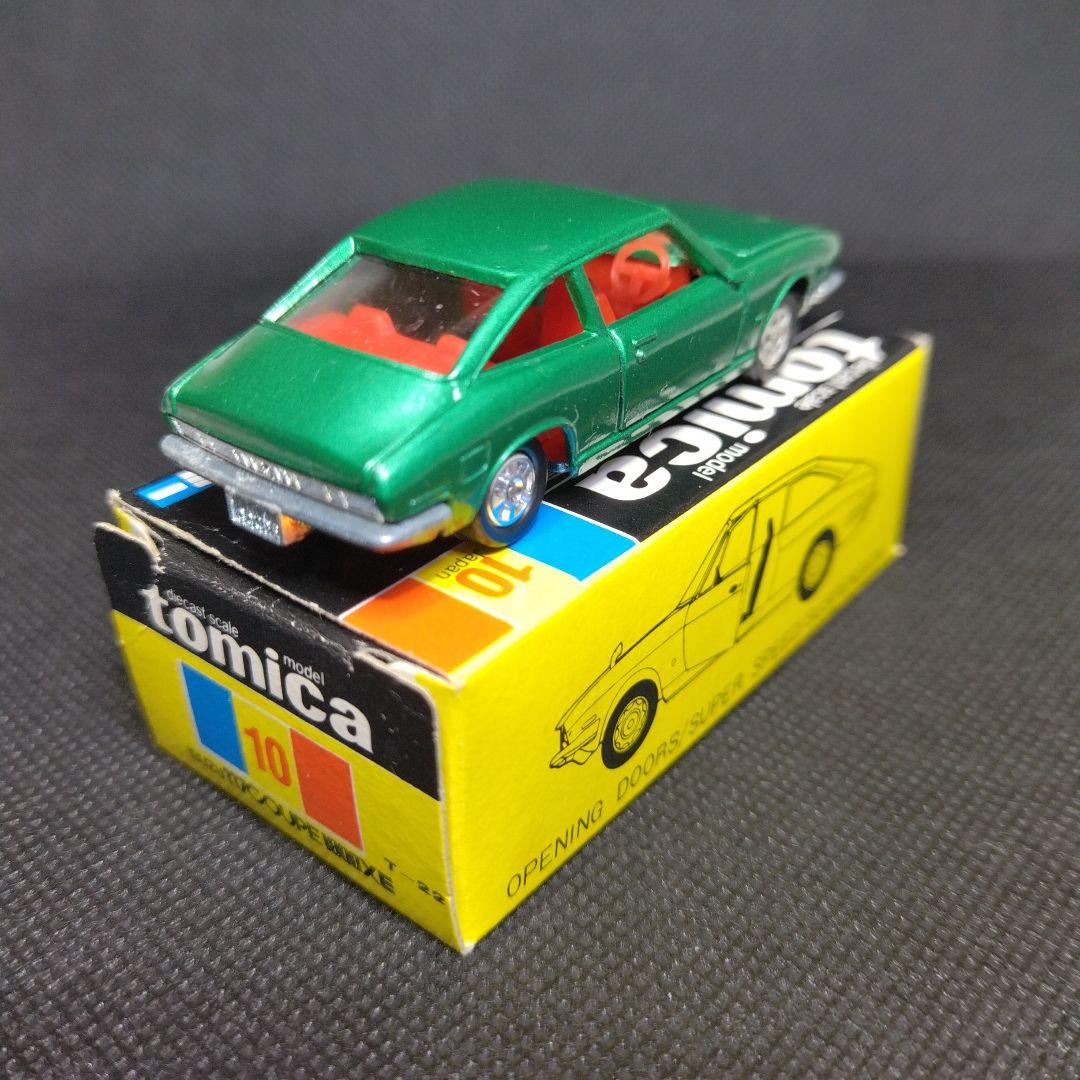 【140】トミカ　黒箱　日本製　いすゞ　117クーペ　1800XE　1Eホイール