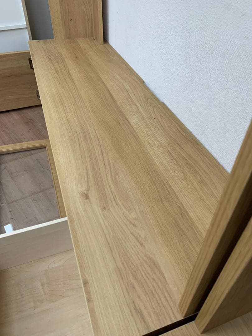 【福岡市限定】壁面テレビ台 NA・140AVハイボード 160×45×71cm