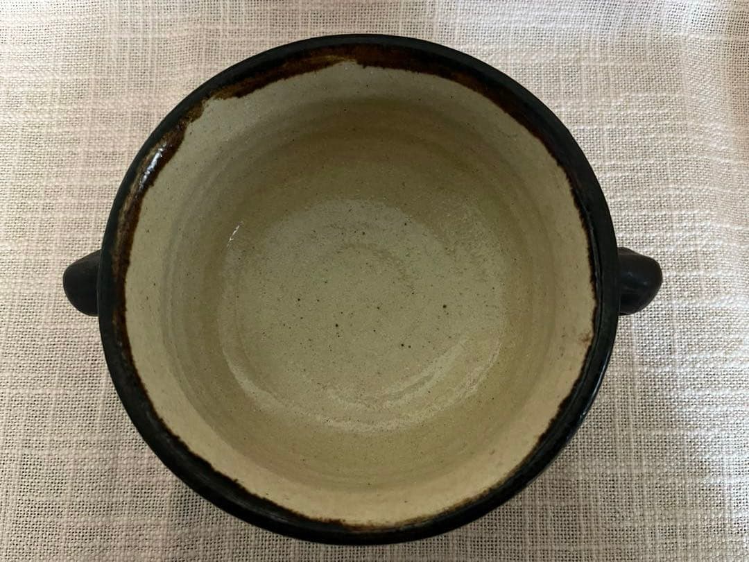 加山晴子作　取っ手付きスープカップ