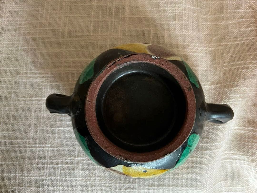 加山晴子作　取っ手付きスープカップ