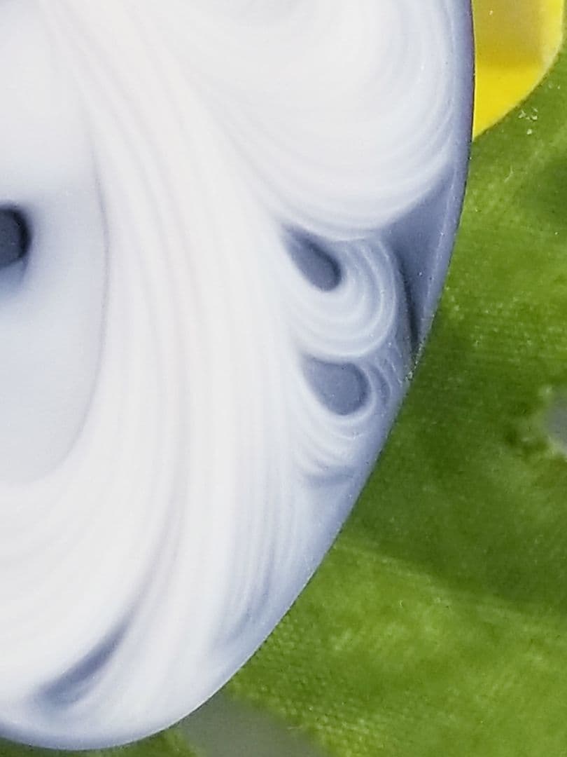 KM-141 サイン有り‼️青瑪瑙カメオルース