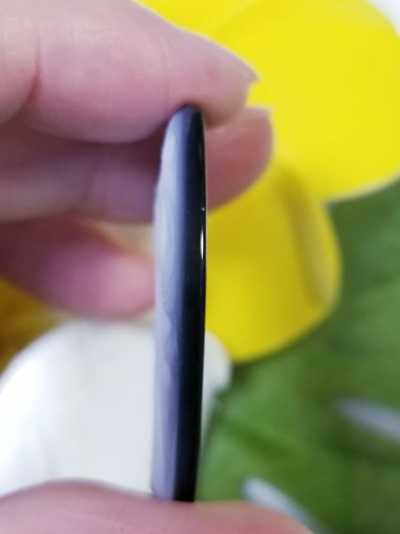 KM-141 サイン有り‼️青瑪瑙カメオルース