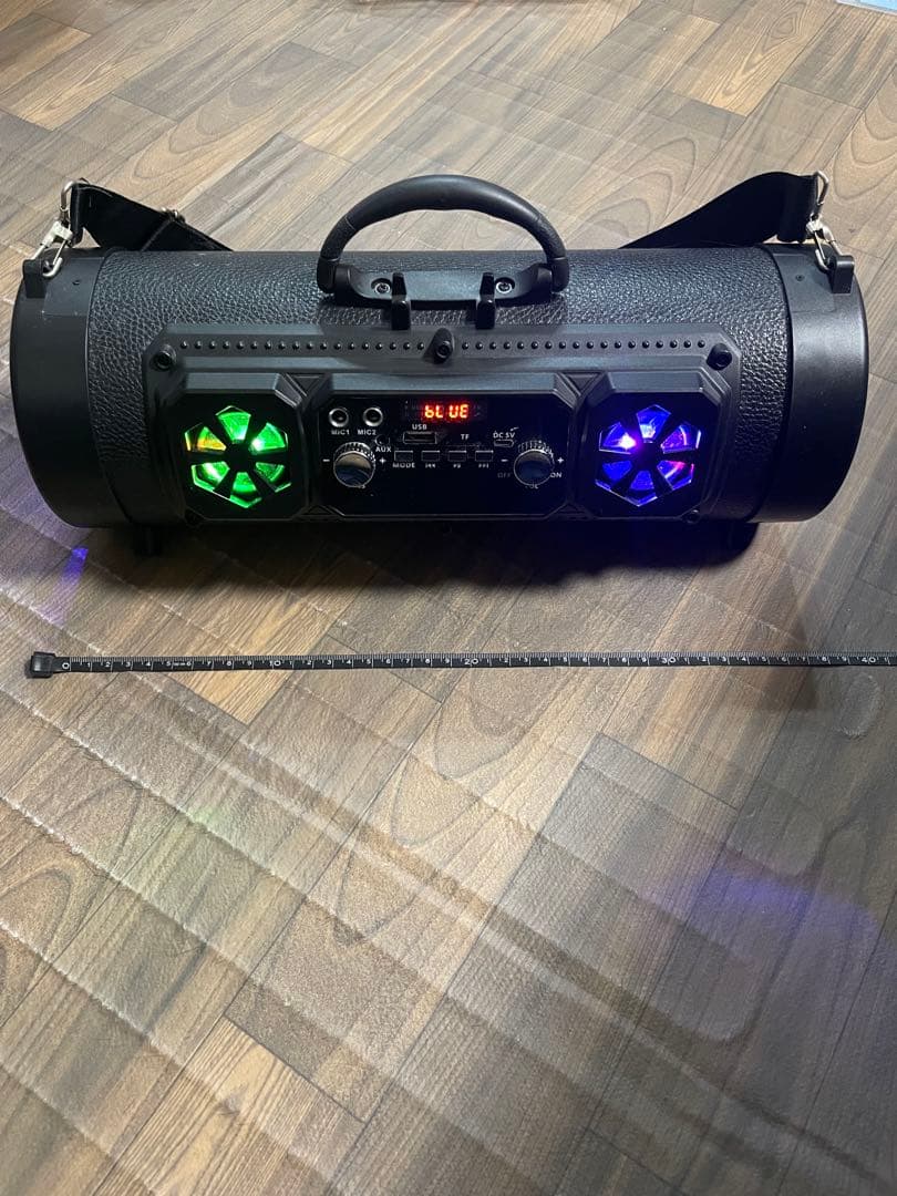 Bluetooth ワイヤレス ポータブル 光るスピーカー