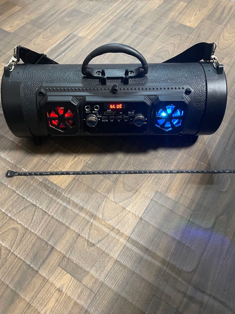 Bluetooth ワイヤレス ポータブル 光るスピーカー