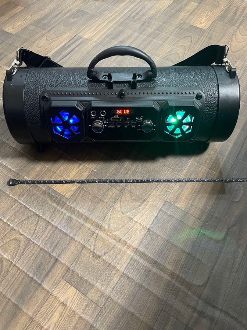 Bluetooth ワイヤレス ポータブル 光るスピーカー