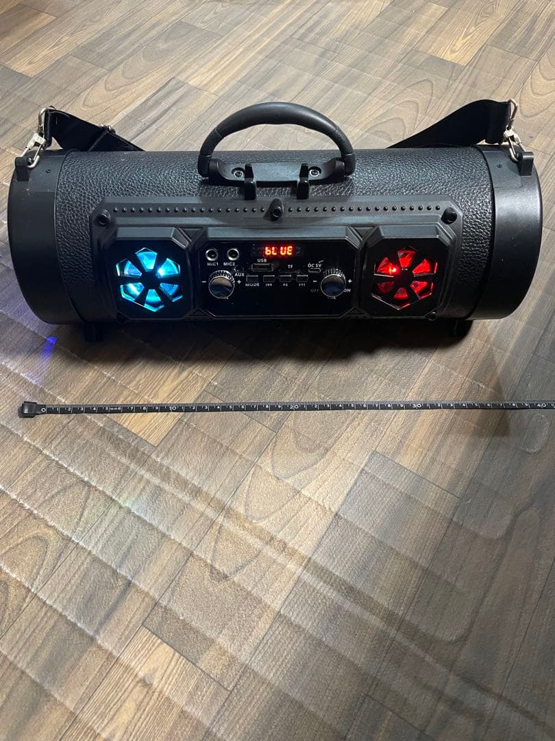 Bluetooth ワイヤレス ポータブル 光るスピーカー