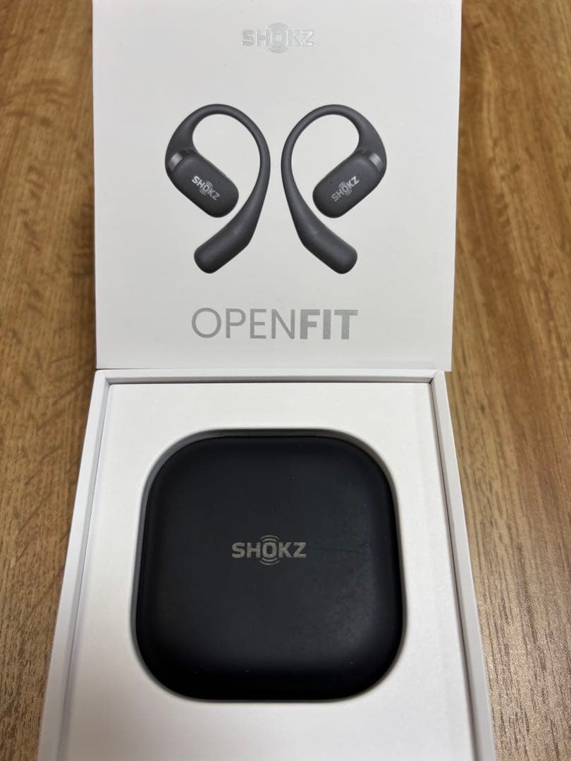 SHOKZ OPENFIT ブラック 充電ケース付き