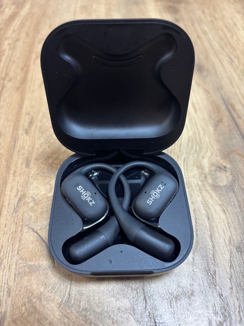 SHOKZ OPENFIT ブラック 充電ケース付き