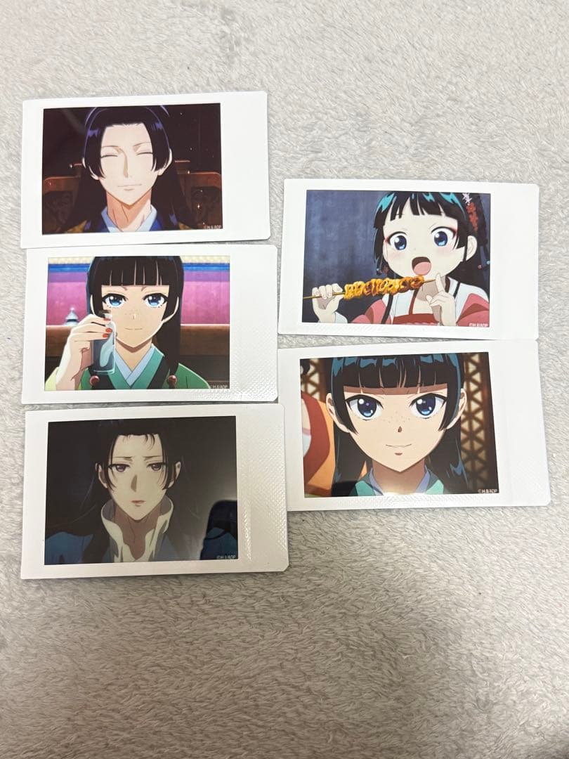 薬屋のひとりごと イラストカード 事後通販 猫猫 ポストカード 特典 チェキ