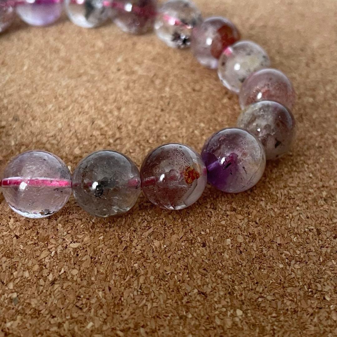 【シグシグ】スーパーセブン・ミックスルチルクォーツ　ブレスレット　２点