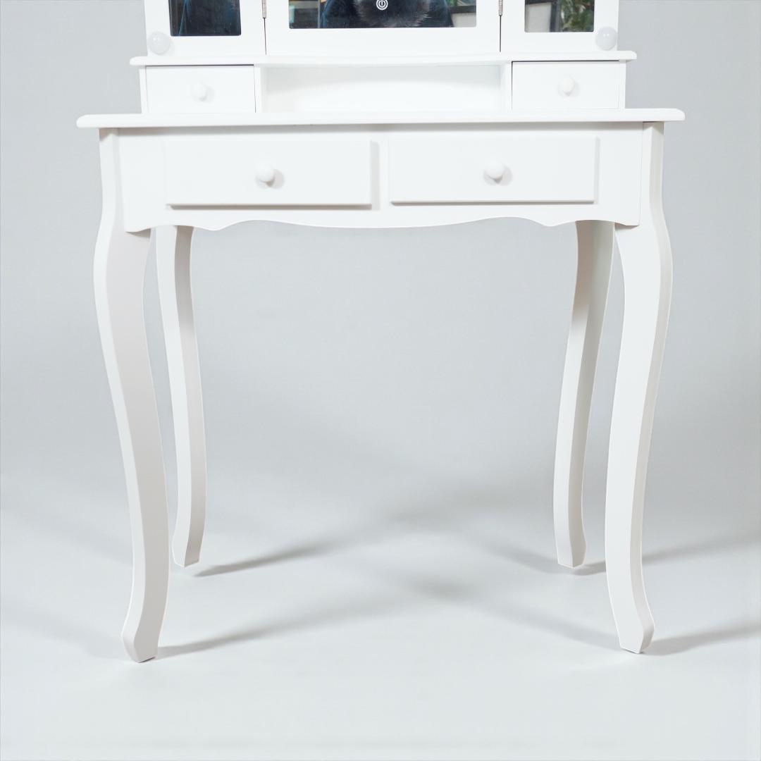 フォロー割【新品】アンティーク 調 女優ドレッサーセット