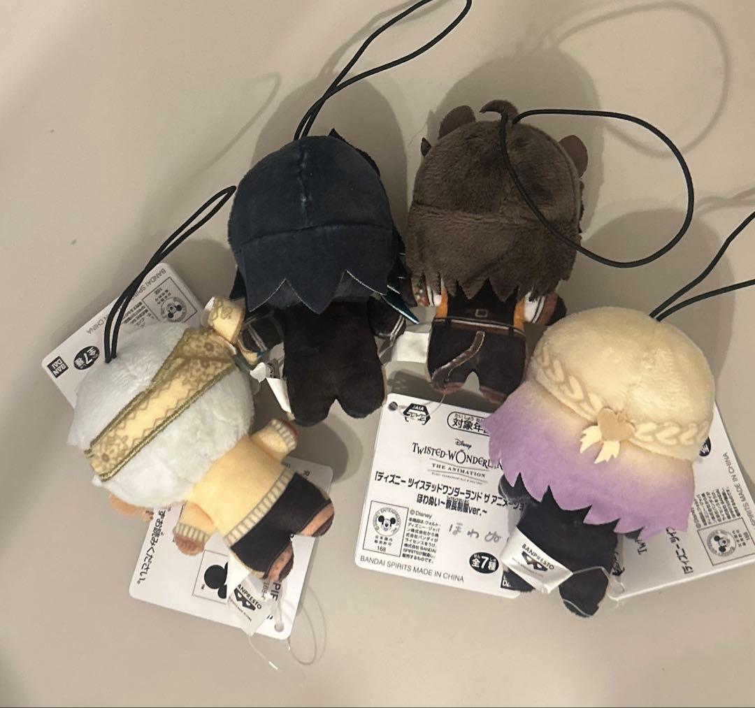 ディズニー ツイステッドワンダーランド ほわぬい寮長制服ver 4種セット