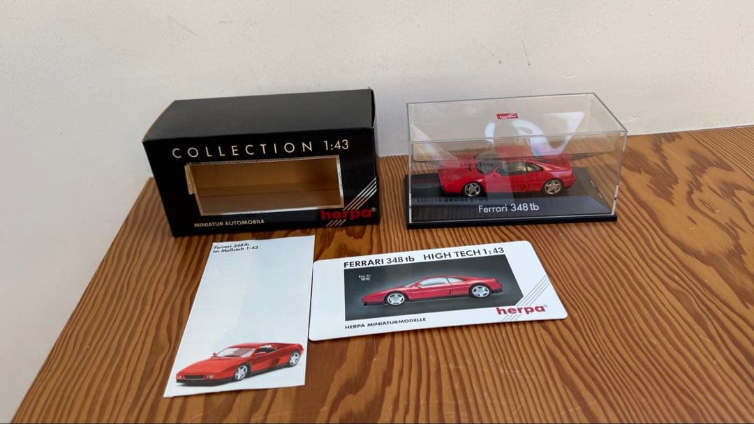 ミニカー heapa ferrari348