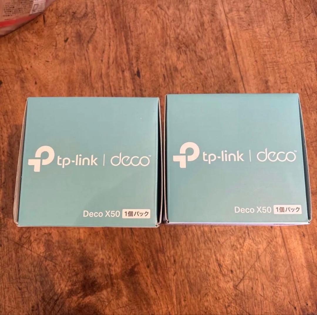 TP-Link Deco X50 メッシュWi-Fi 6 2台セット