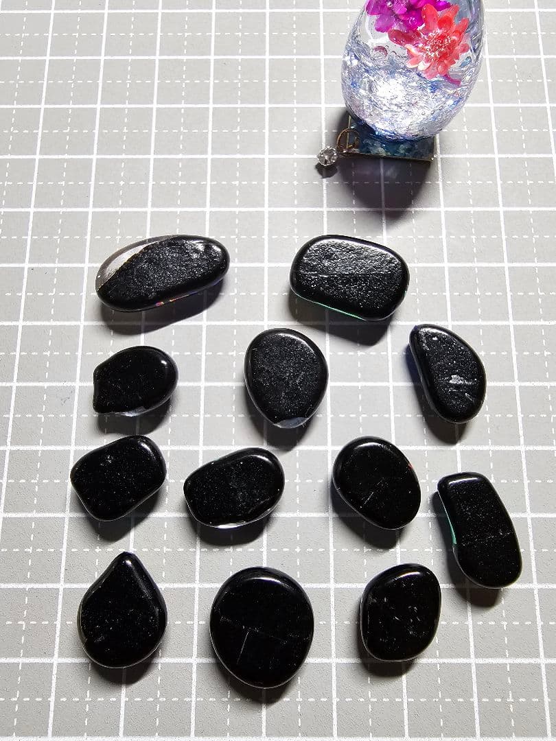 こま★Ｎｏ1315 ダイクロガラスナギット★2色＆アベンチュリン❶12個