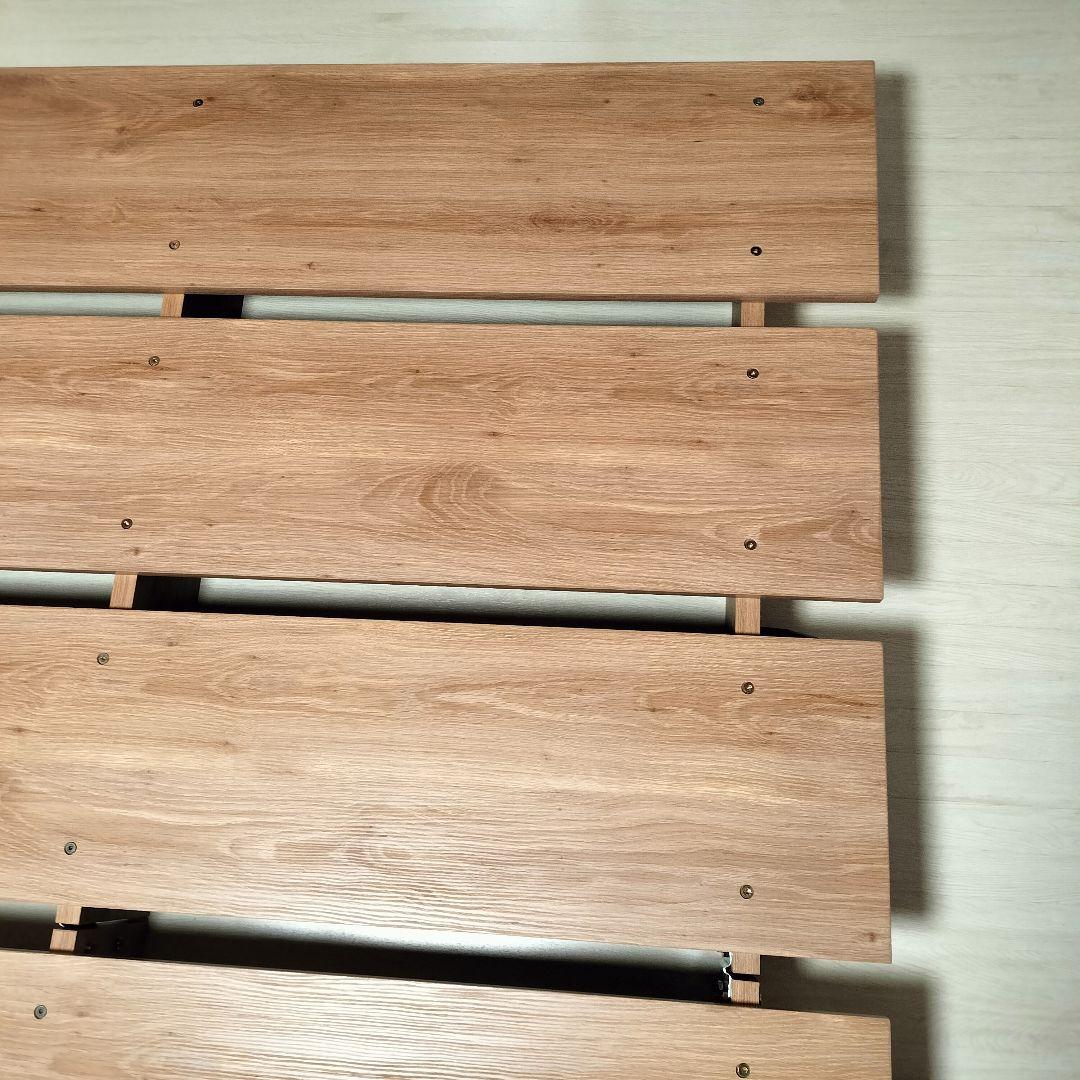 LOWYA ベッドフレーム ダブルサイズ