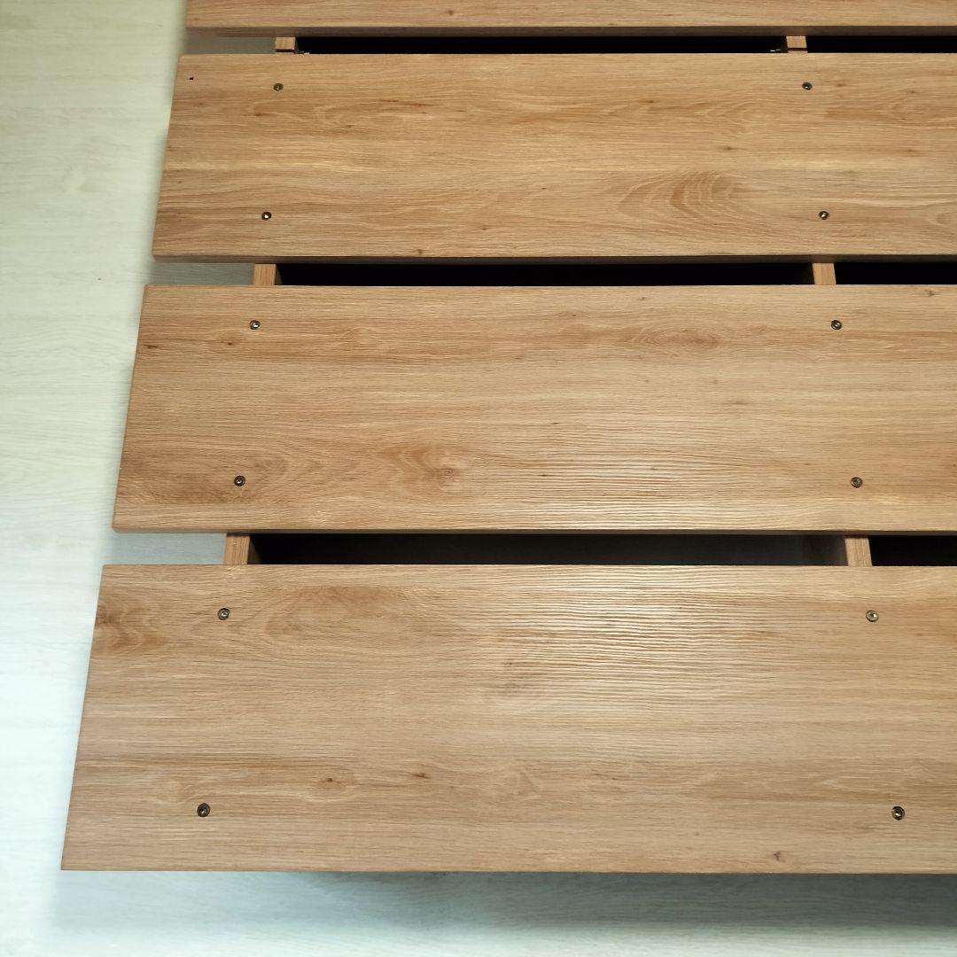 LOWYA ベッドフレーム ダブルサイズ