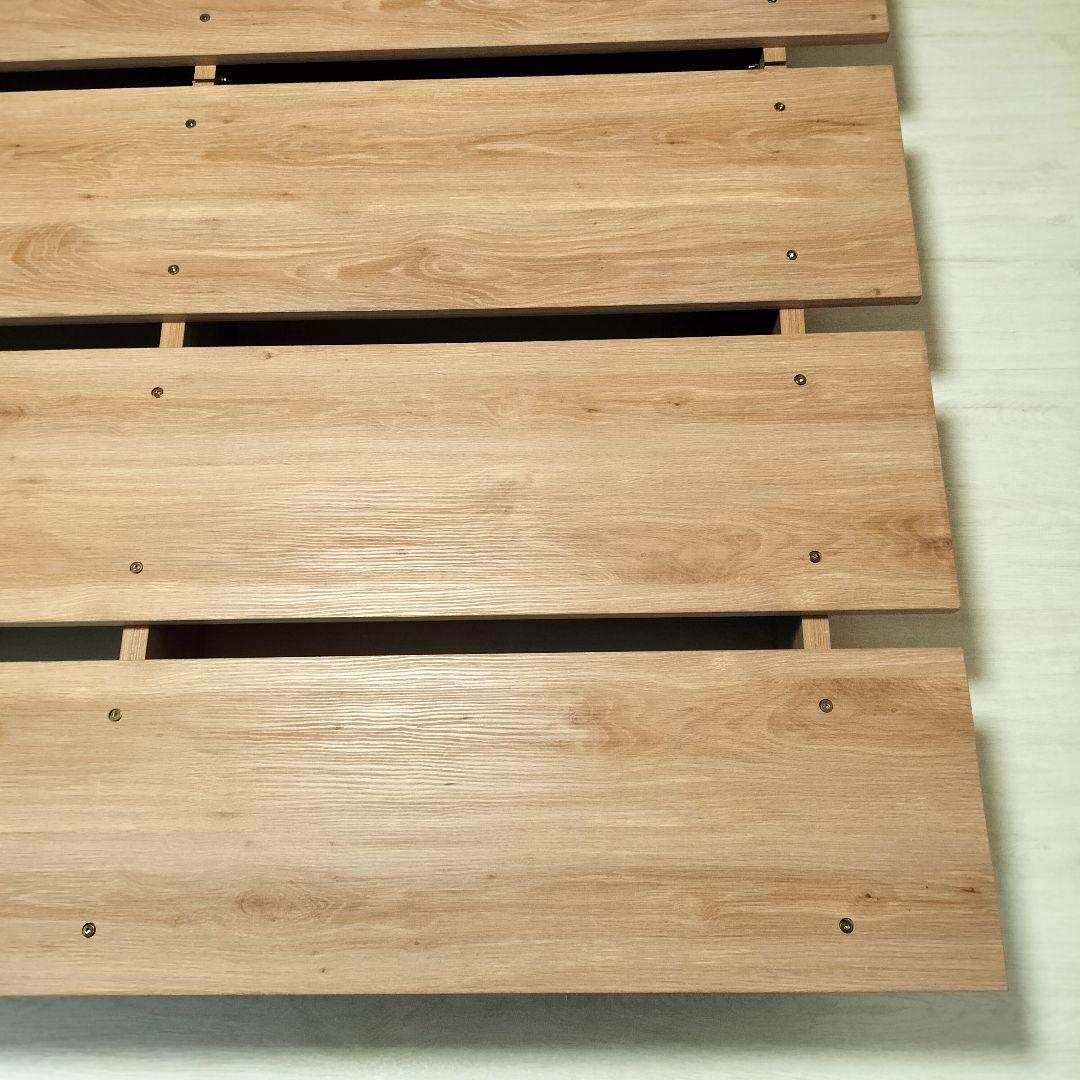 LOWYA ベッドフレーム ダブルサイズ