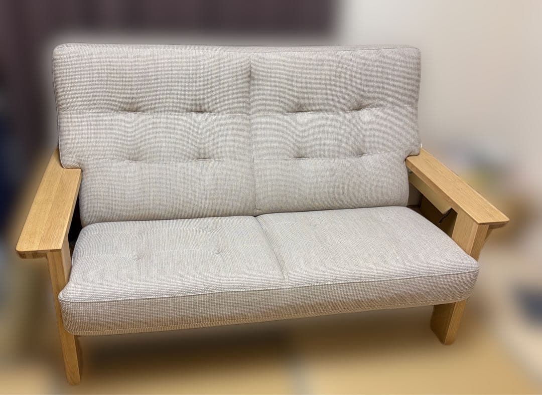 カリモク　ソファー　WT36 ナローアーム　1460×870×910×410