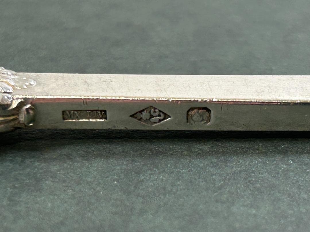 カルディヤック ルネッサンス ナイフ 4本 純銀 シルバー 950 カトラリー