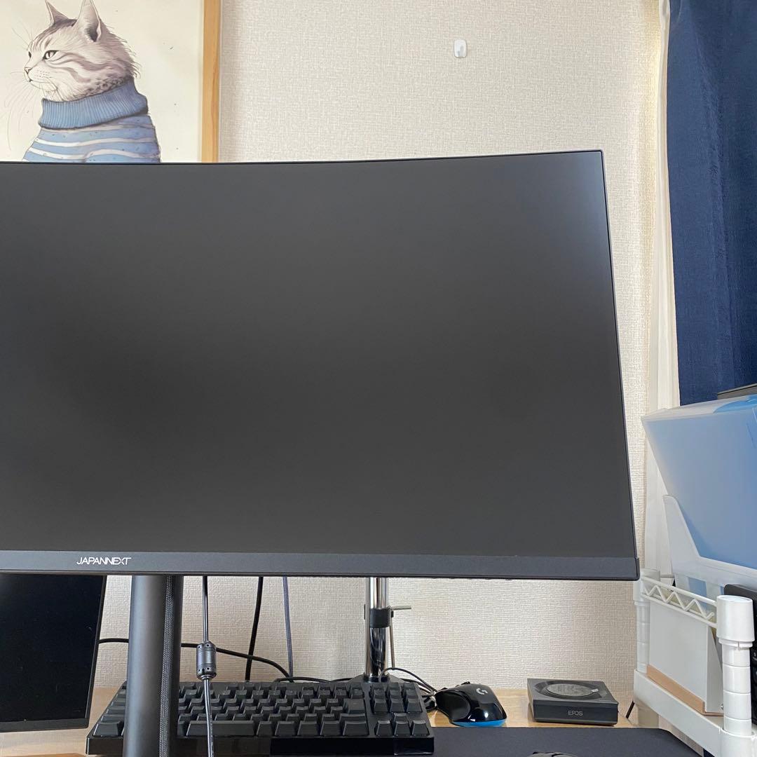【超美品】ウルトラワイドモニター 34インチ 曲面 IPS JAPANNEXT