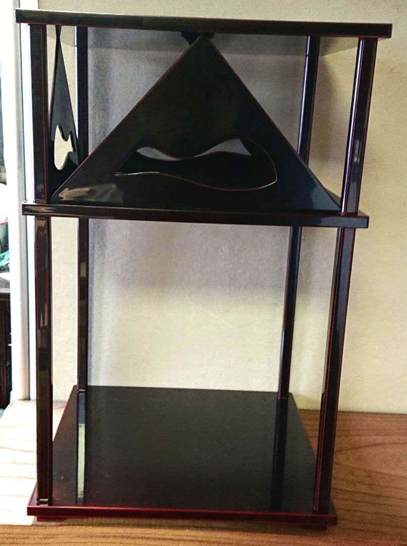 茶道具輪島塗二重棚