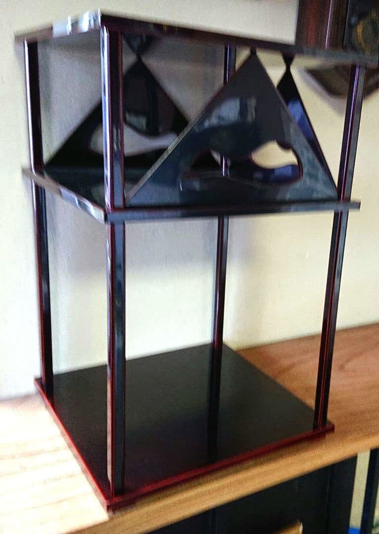 茶道具輪島塗二重棚