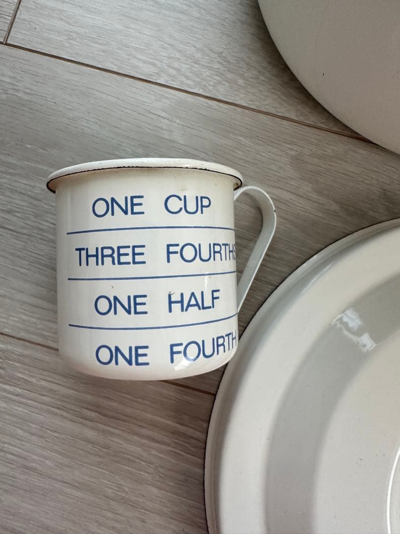 ホーロー米びつ　ライスストッカー　ヴィンテージ　ナチュラル　HP deco