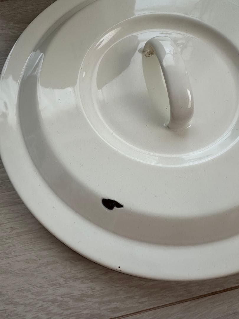 ホーロー米びつ　ライスストッカー　ヴィンテージ　ナチュラル　HP deco