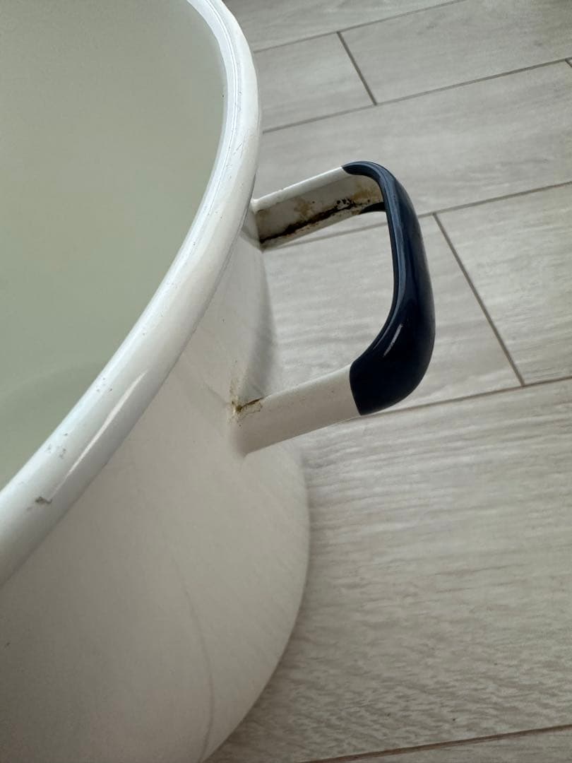 ホーロー米びつ　ライスストッカー　ヴィンテージ　ナチュラル　HP deco