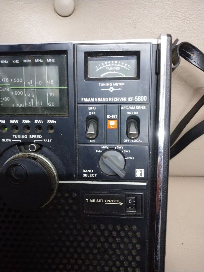 SONY ICF-5800 ラジオ受信機
