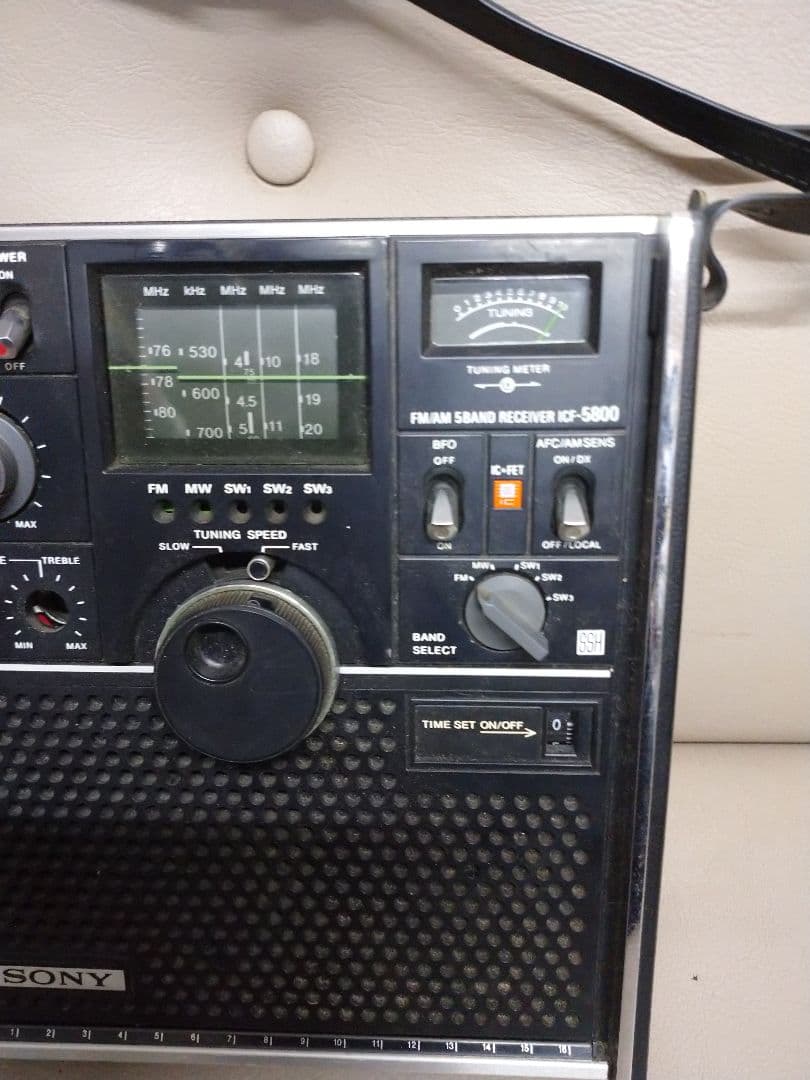 SONY ICF-5800 ラジオ受信機