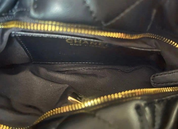 CHANEL シャネル ノベルティ リボン ショルダーバッグ 黒 ブラック