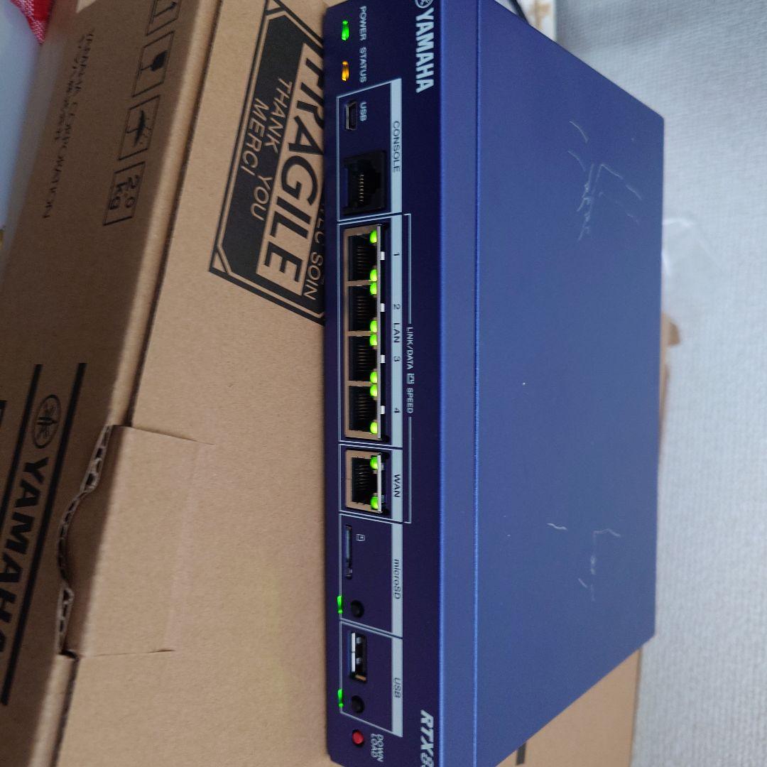 YAMAHA RTX830 　通電確認・初期化済み