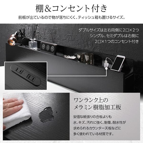 ベッド  ホワイト ダブル ボンネルコイルマットレス付きds-2151022