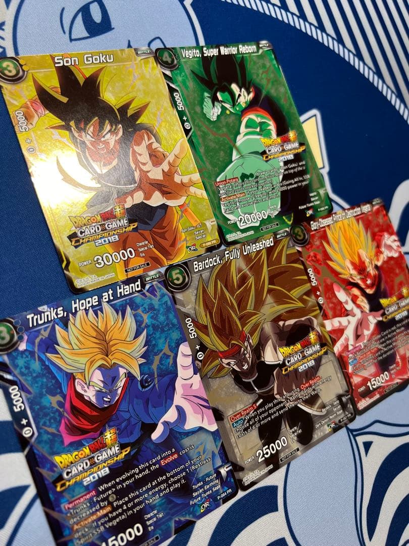ドラゴンボール超カードゲーム　チャンピオンシップ2018 セット　孫悟空　英語