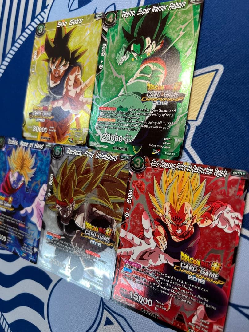 ドラゴンボール超カードゲーム　チャンピオンシップ2018 セット　孫悟空　英語