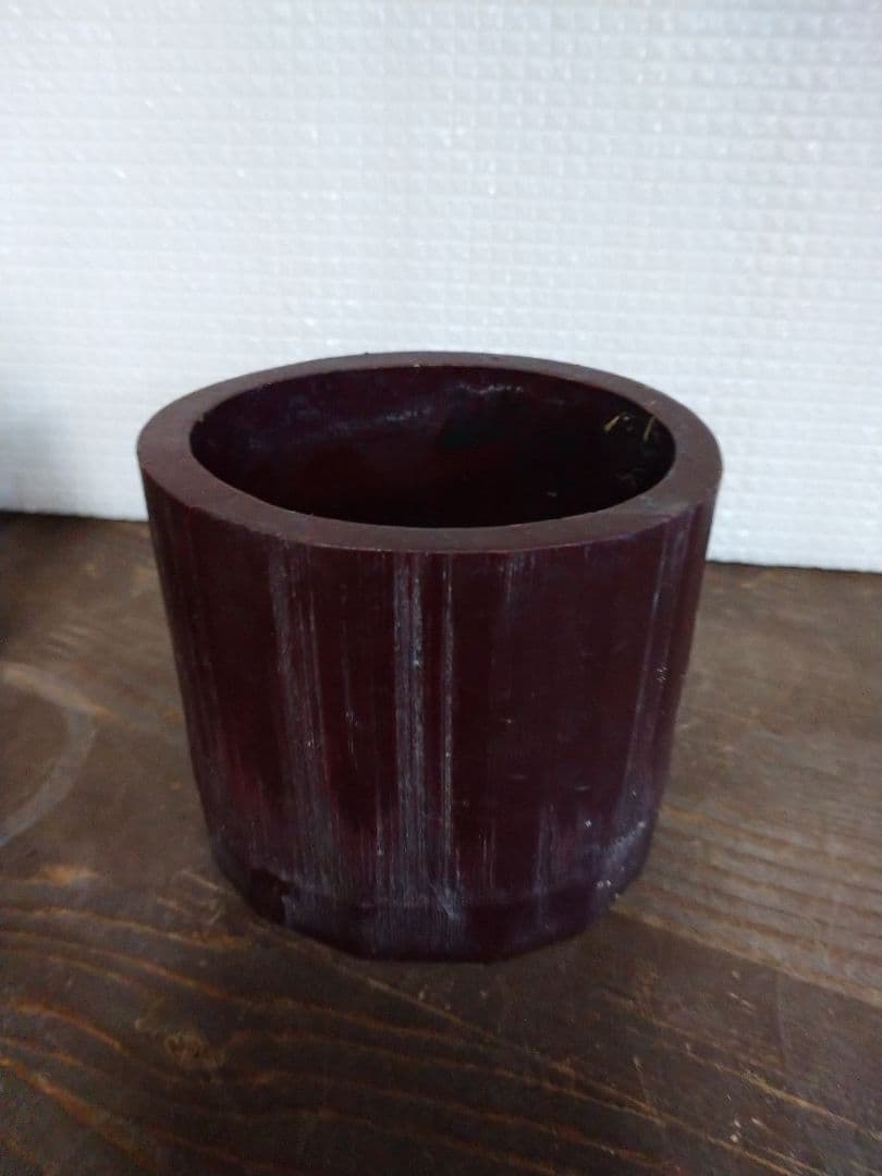 竹の花入れ