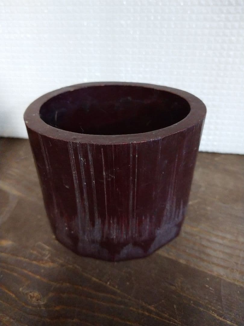 竹の花入れ