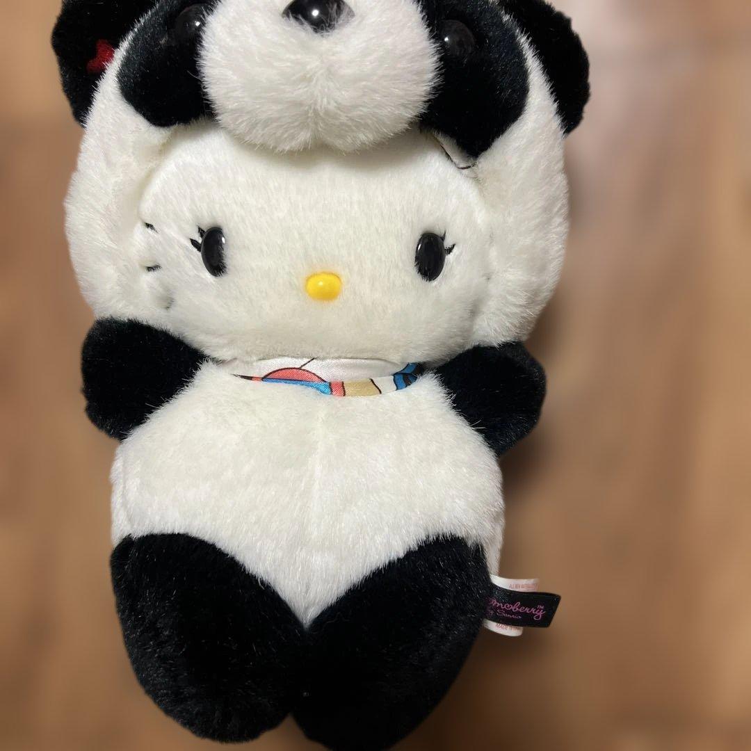 超激レアmomoberryハローキティ パンダぬいぐるみ 3体セット