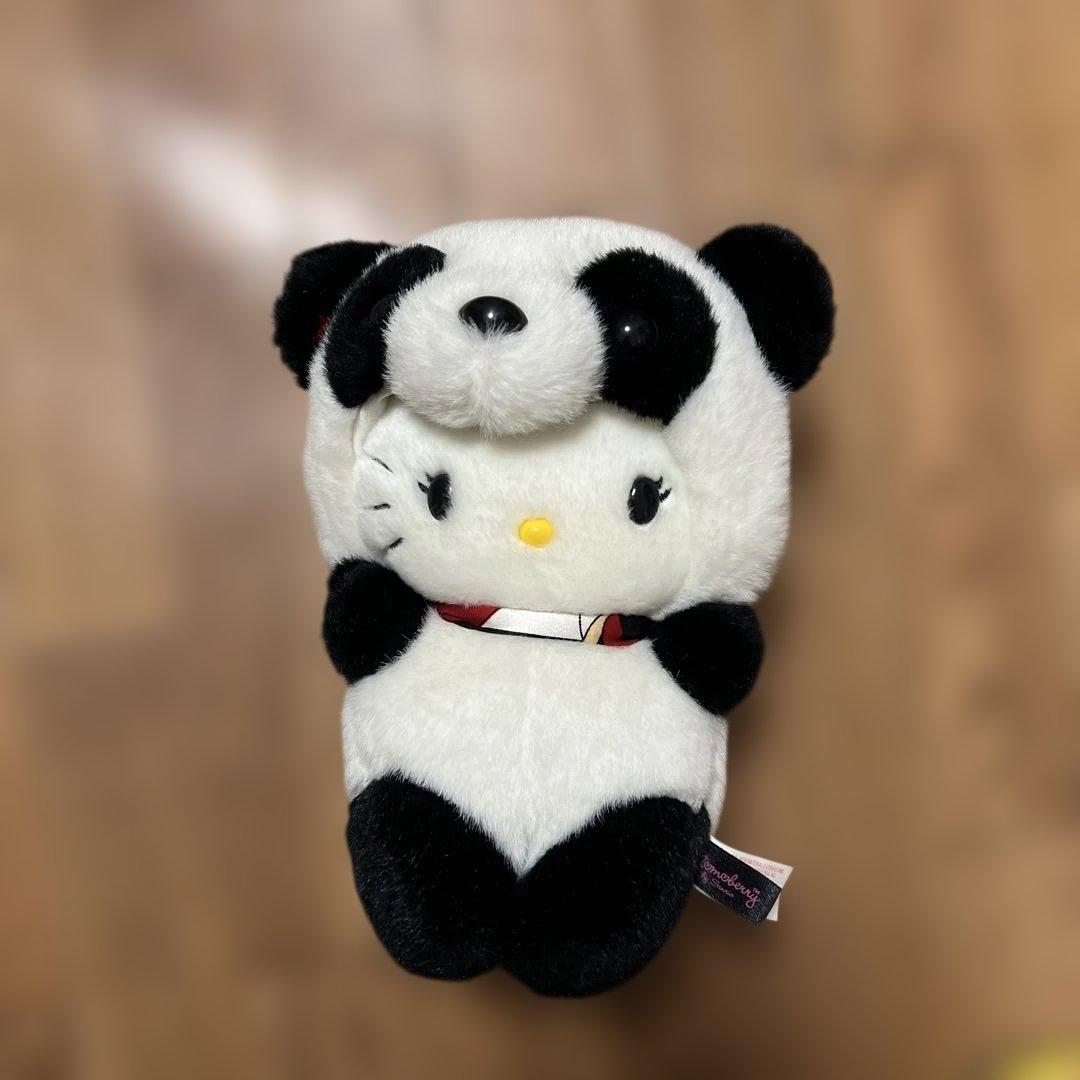 超激レアmomoberryハローキティ パンダぬいぐるみ 3体セット