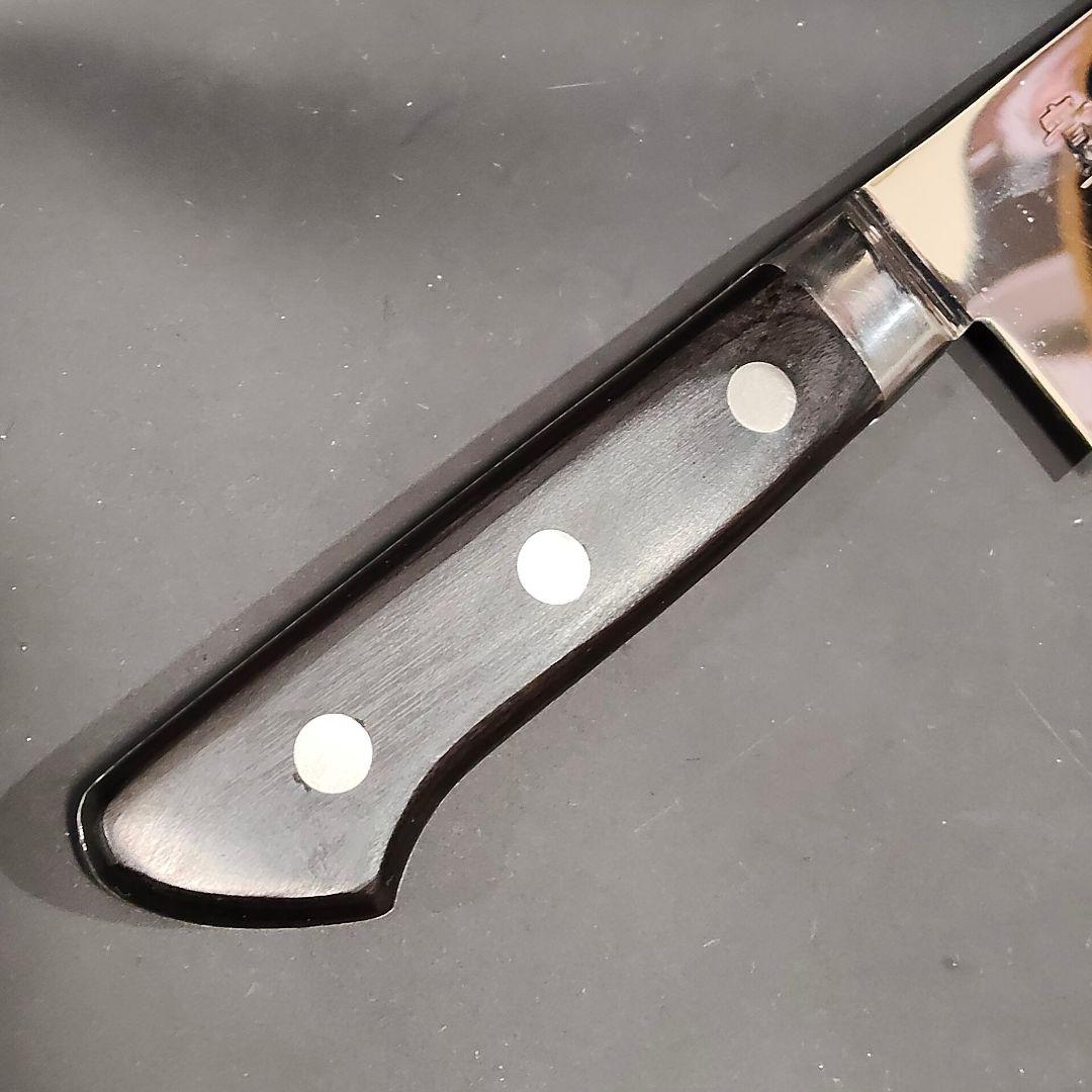 堺實光 牛刀 INOX MV鋼 両刃 21cm 包丁 鏡面 研ぎ済み