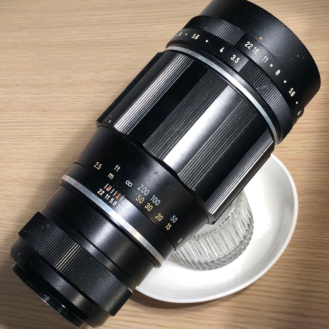 PENTAX TAKUMAR 200mm f3.5 m42マウント