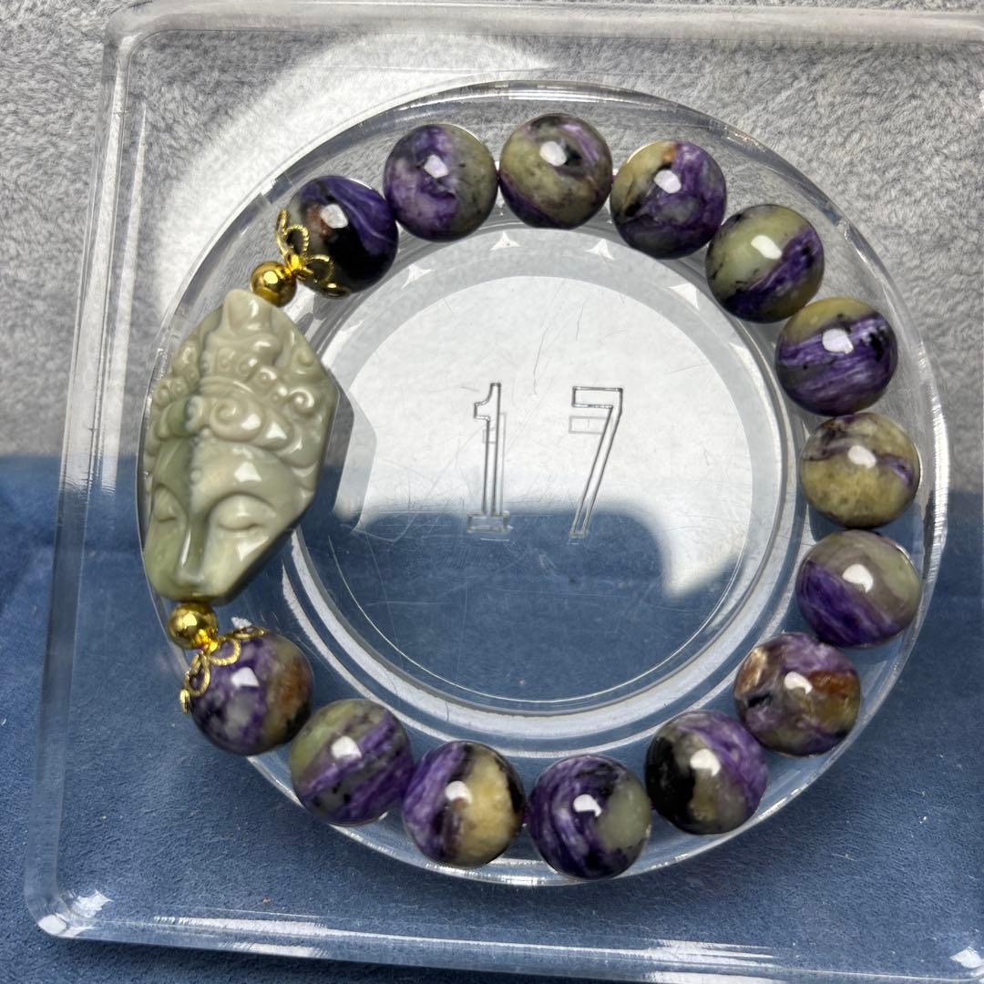 あずきちゃんアラシャン瑪瑙　観音様パーツ　2-125ご確認ページNo.1