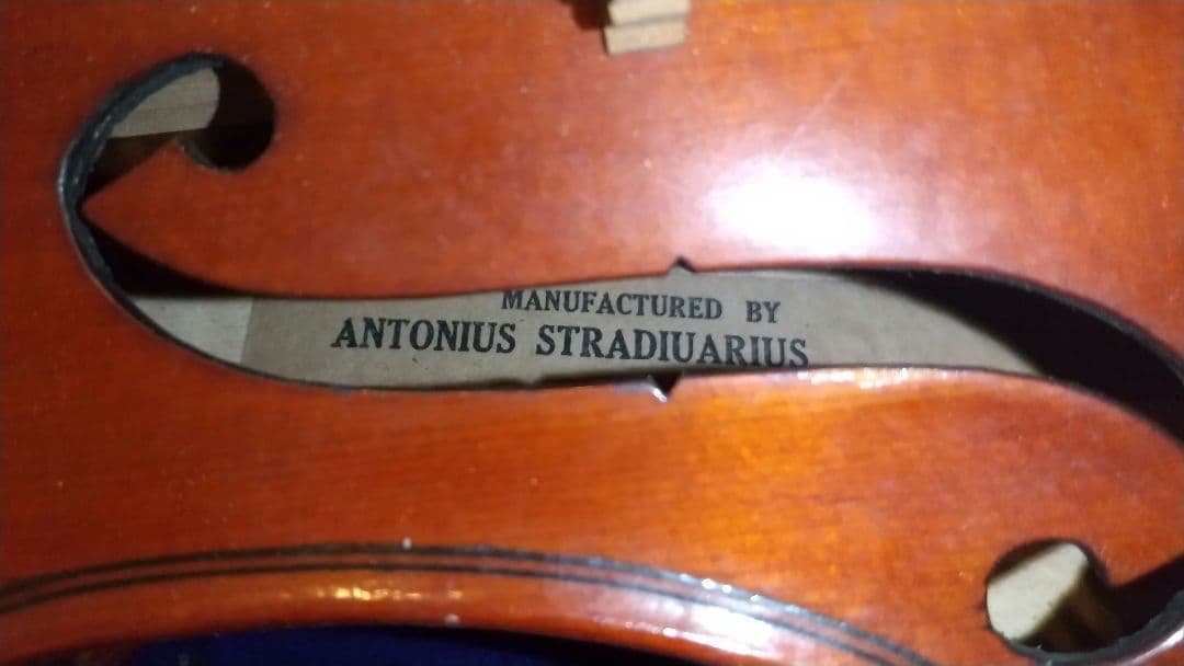 ストラディバリバイオリン 本体 ケース付 ジャンク