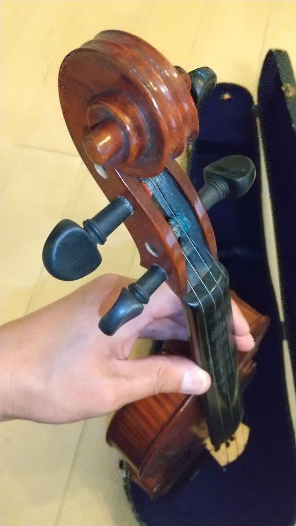 ストラディバリバイオリン 本体 ケース付 ジャンク