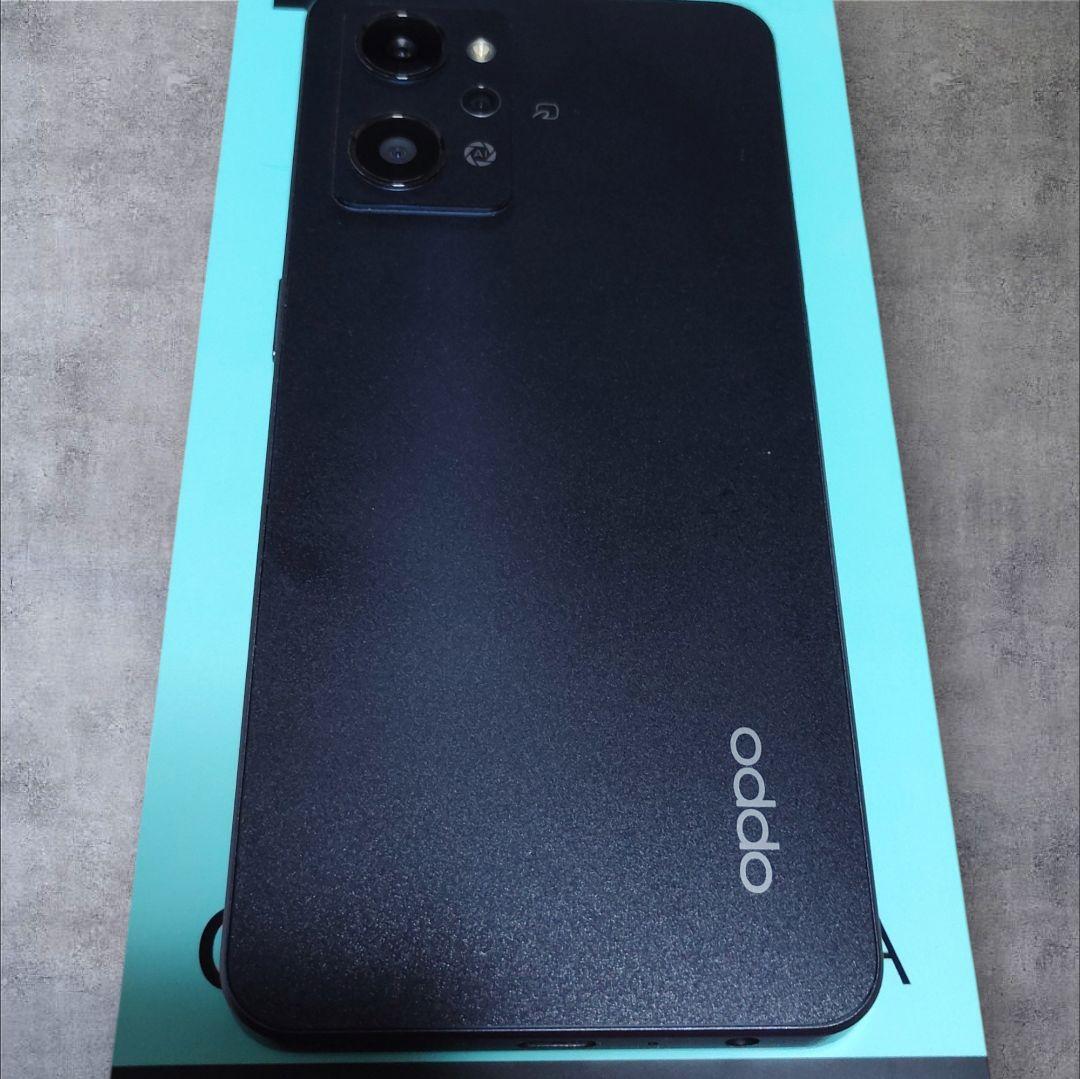 超美品 OPPO Reno7 A CPH2353 ブラック オマケ付き