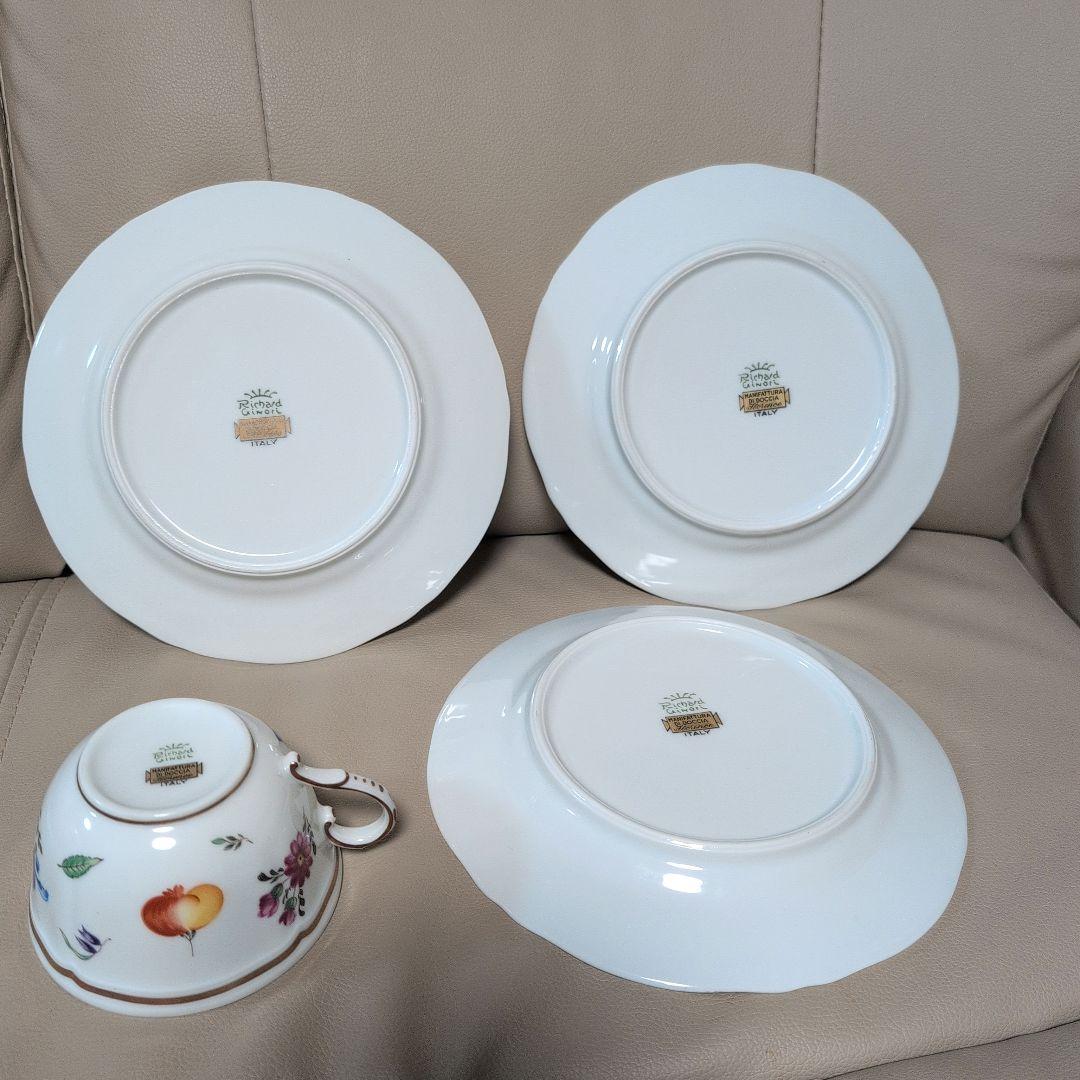 リチャードジノリ　イタリアンフルーツ　計4点セット